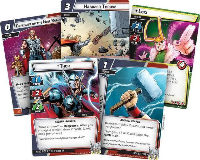 Alt view image 12 of 18 - Marvel Champions LCG: Core Set