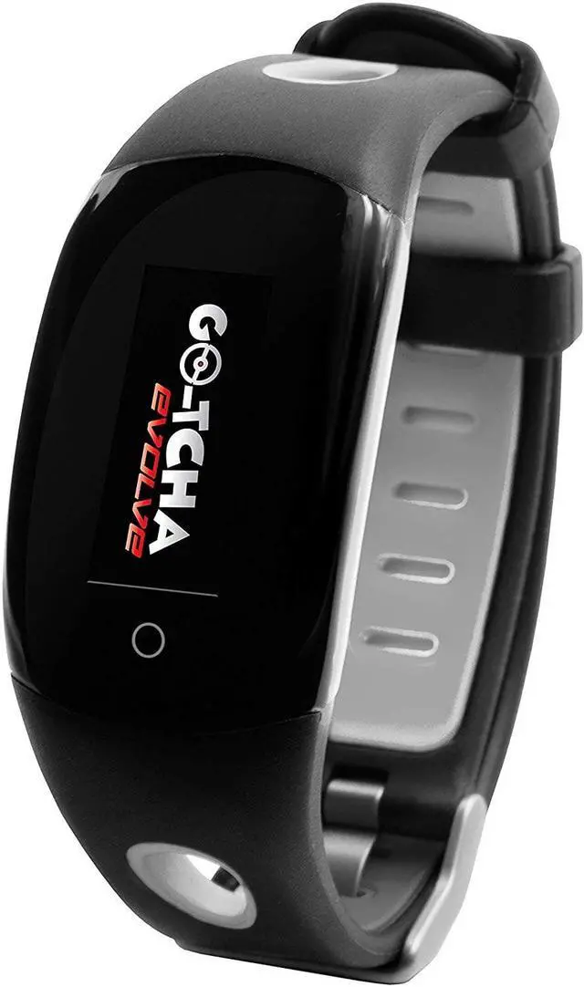 Alt view image 9 of 12 - Go-tcha Evolve LED-Touch Wristband Watch for Pokemon Go with Auto Catch and Auto Spin - Black/Grey
