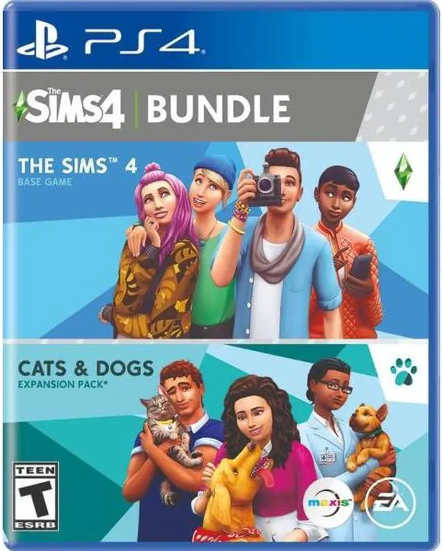 Alt view image 6 of 14 - Sims 4 + Sims 4 Cats & Dogs Bundle - PlayStation 4
