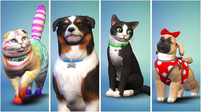 Alt view image 12 of 14 - Sims 4 + Sims 4 Cats & Dogs Bundle - PlayStation 4