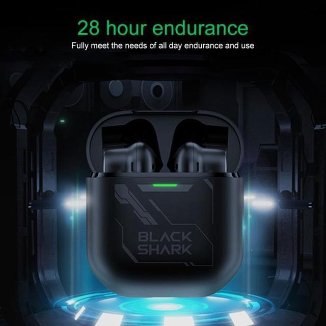 Alt view image 5 of 7 - Black Shark Noise Reduction True Wireless Bluetooth Earphone (White)