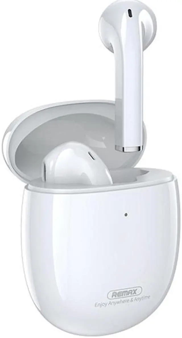Main image of Remax TWS-23 Bluetooth 5.0 Magnetic True Wireless Stereo Bluetooth Earphone (White)