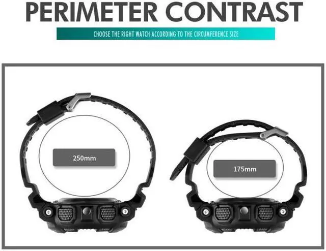 Alt view image 3 of 7 - SKMEI 1688 LED Dual Time Digital Display + Pointer Luminous Sports Electronic Watch (White)