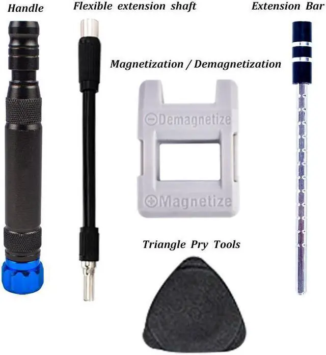 Alt view image 3 of 6 - WEEKS 64 in 1 Disassembly Tool Screwdriver Set