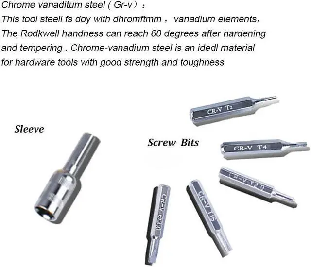 Alt view image 5 of 6 - WEEKS 64 in 1 Disassembly Tool Screwdriver Set