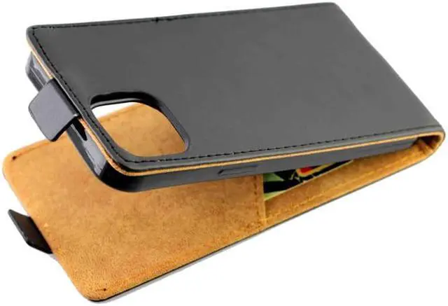 Alt view image 4 of 5 - For iPhone 14 Vertical Flip Leather Phone Case with Card Slot