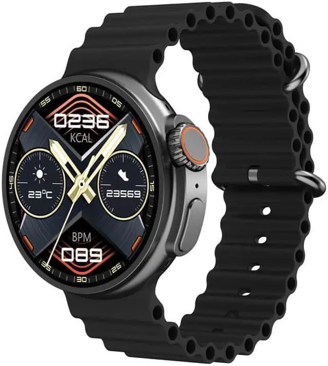 Main image of K9 Ultra Pro 1.39 inch Silicone Band IP67 Waterproof Smart Watch Support Bluetooth Call / NFC (Black)
