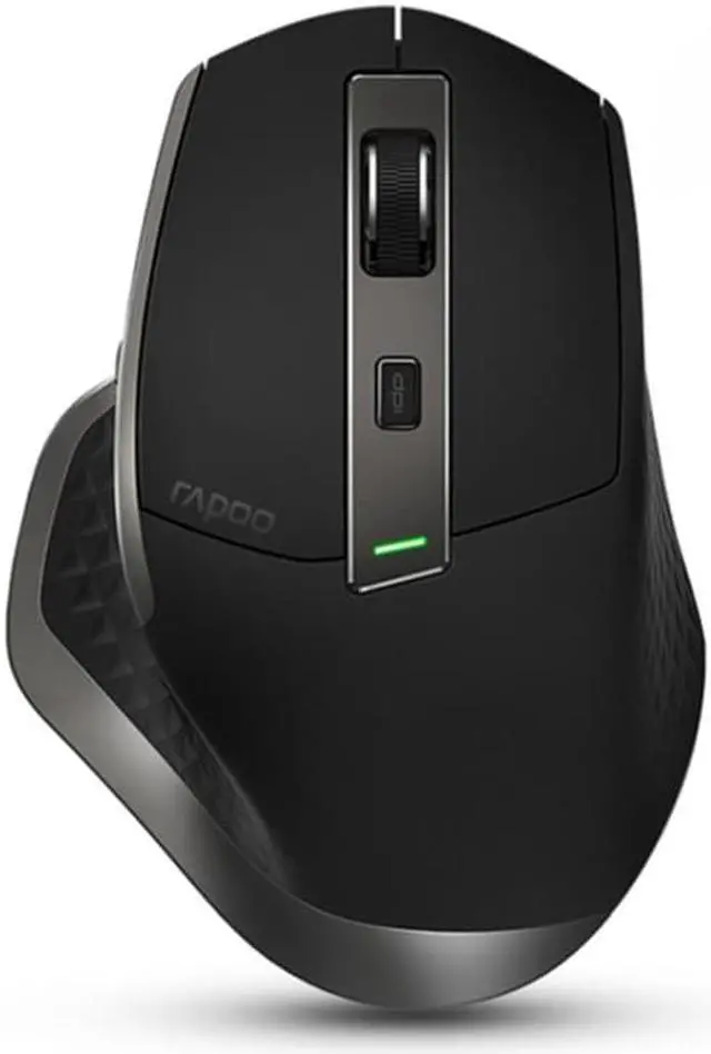 Main image of Rapoo MT750 Pro 3200 DPI Bluetooth Wireless Mouse Gaming Laptop Large-hand Mouse, Support Qi Wireless Charging (Black)