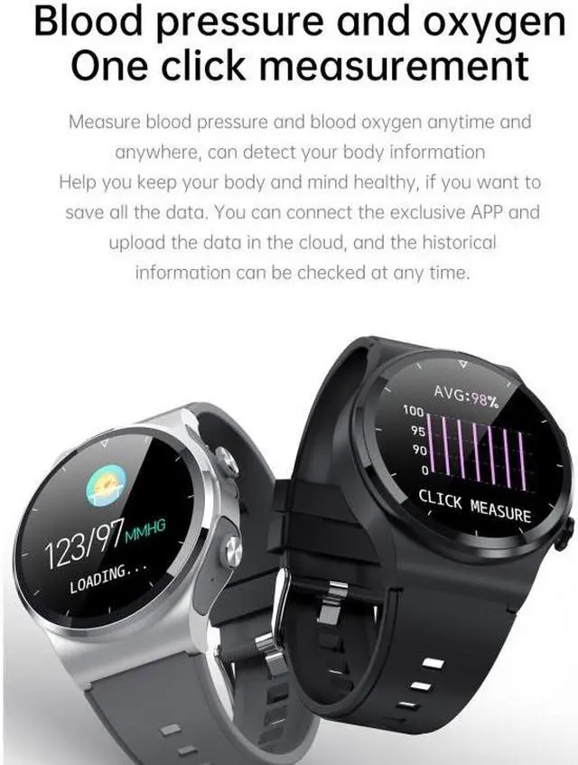 Alt view image 7 of 7 - GT69 1.3 inch IPS Touch Screen IP67 Waterproof Bluetooth Earphone Smart Watch, Support Sleep Monitoring / Heart Rate Monitoring / Bluetooth Call (Silver Steel Band)