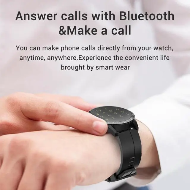 Alt view image 7 of 7 - G20 1.3 inch IPS Color Screen IP67 Waterproof Smart Watch, Support Blood Oxygen Monitoring / Sleep Monitoring / Heart Rate Monitoring, Style: Silicone Strap(Grey) (Grey)