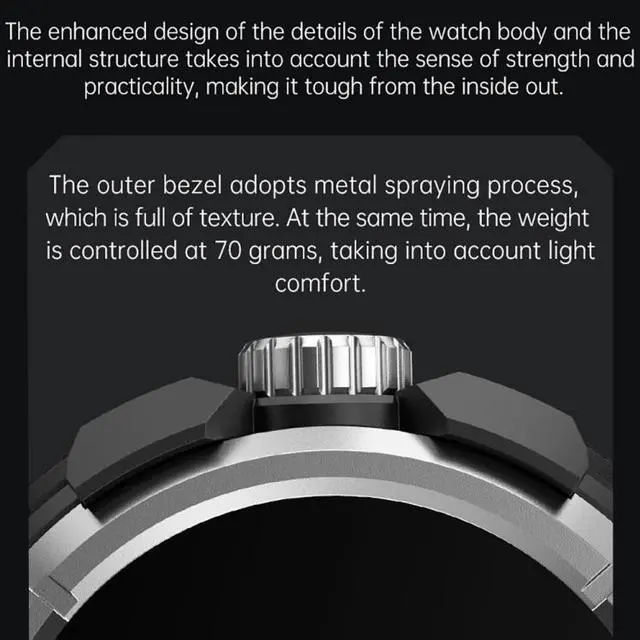 Alt view image 5 of 7 - GT100 1.39 inch TFT Screen 2 in 1 Bluetooth Headset Smart Watch, Support Blood Oxygen Monitoring/Bluetooth Music (Silver)