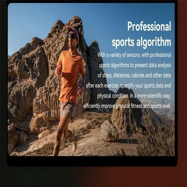 Alt view image 5 of 7 - MK66 1.85 inch Color Screen Smart Watch,Support Heart Rate Monitoring / Blood Pressure Monitoring (Black)