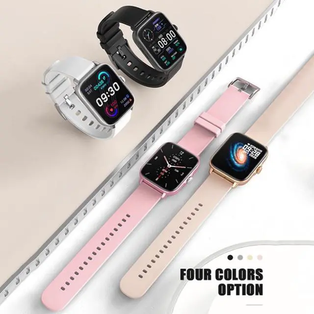 Alt view image 2 of 7 - LOANIY Y22 Heart Rate Monitoring Smart Bluetooth Watch, Color: Pink Pink