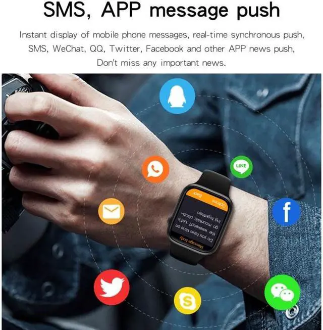 Alt view image 2 of 7 - HW22 Pro 1.75 inch HD Screen Smart Watch, Support Bluetooth Dial/Body Temperature Monitoring (Black)