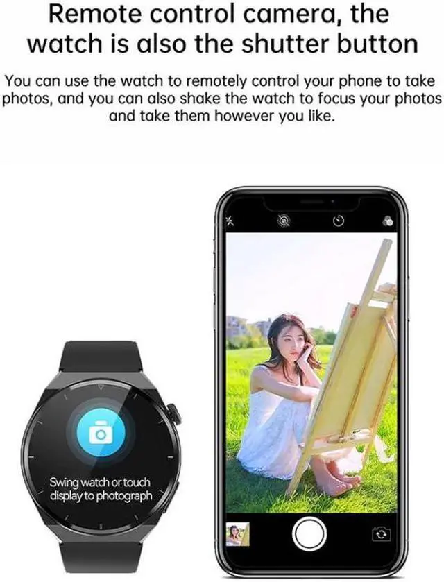 Alt view image 7 of 7 - TK20 1.39 inch Silicone Band Smart Watch Supports ECG / Remote Families Care / Body Temperature Monitoring Silicone Band (Blue) (Blue) Black
