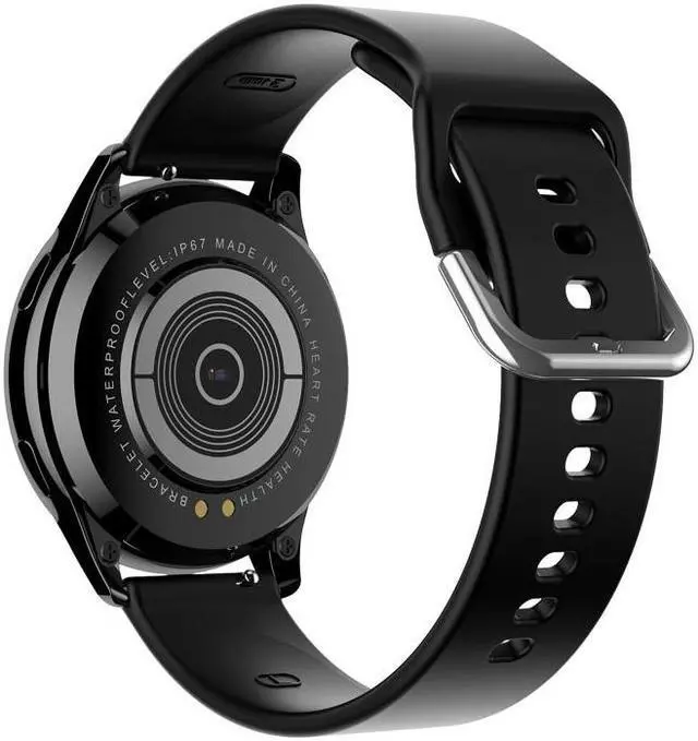 Alt view image 2 of 7 - Lokmat T2 Pro 1.28 inch IPS Touch Screen Waterproof Smart Watch, Support Heart Rate / Blood Pressure Monitor (Pink)