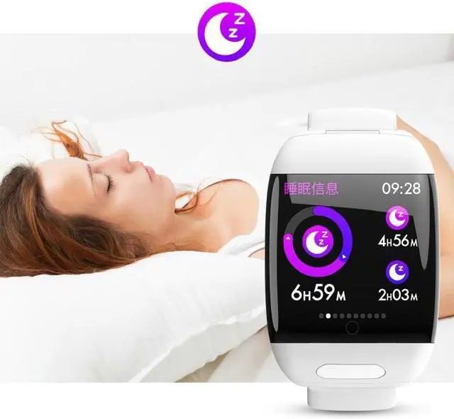 Alt view image 4 of 7 - G36 0.96 inch Color Screen Smart Watch with Bluetooth Headset, Support Call Reminder/Sleep Monitoring/Remote Control Selfie/Blood Oxygen Monitoring/Blood Oxygen Monitoring (White)