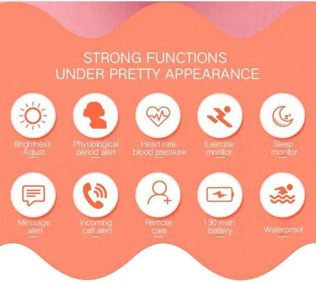 Alt view image 3 of 7 - B78 0.96 inch IPS Color Screen IP67 Waterproof Smart Watch Wristband,Support Message Reminder / Heart Rate Monitor / Blood Oxygen Monitoring / Blood Pressure Monitoring/ Sleeping Monitoring