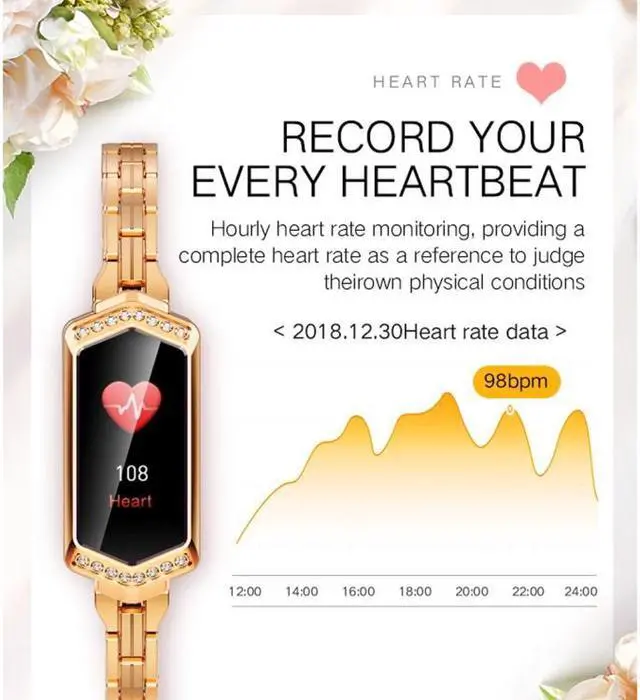 Alt view image 7 of 7 - B78 0.96 inch IPS Color Screen IP67 Waterproof Smart Watch Wristband,Support Message Reminder / Heart Rate Monitor / Blood Oxygen Monitoring / Blood Pressure Monitoring/ Sleeping Monitoring