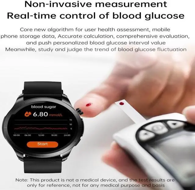 Alt view image 2 of 7 - E420 1.39 inch Color Screen Smart Watch,Silicone Strap,Support Heart Rate Monitoring / Blood Pressure Monitoring (Pink)