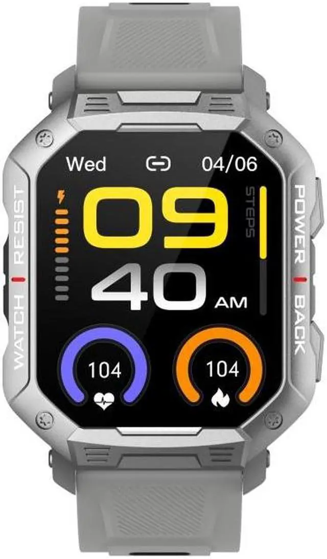 Alt view image 7 of 7 - NX3 1.83 inch Color Screen Smart Watch,Support Heart Rate Monitoring/Blood Pressure Monitoring (Black)