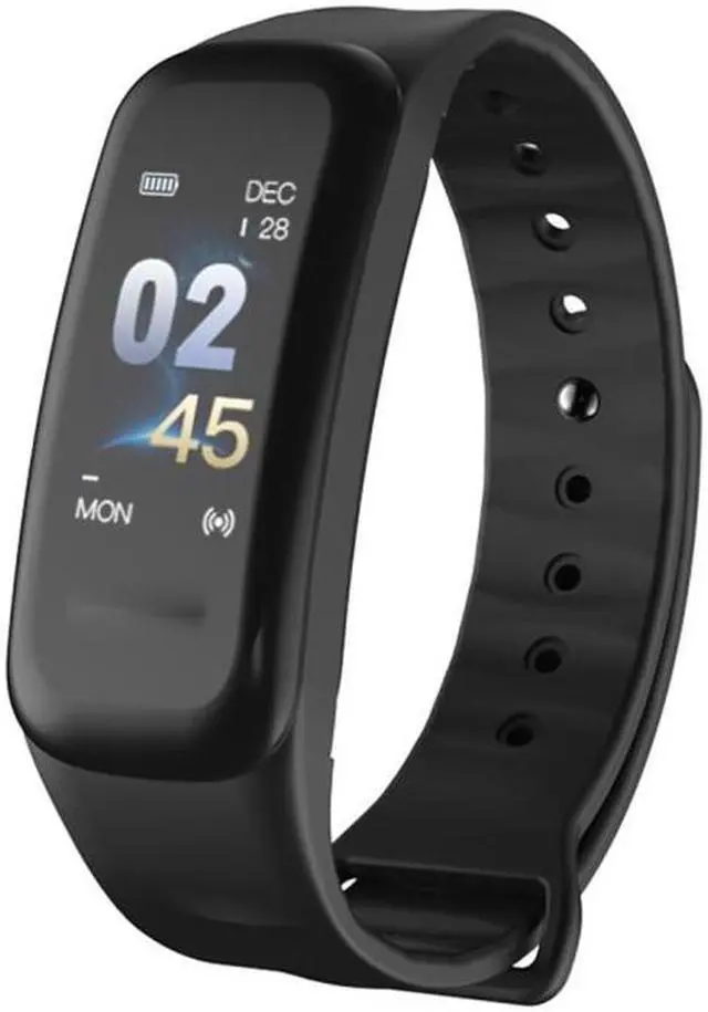 Alt view image 3 of 7 - TLW B1 Plus Fitness Tracker 0.96 inch Color Screen Bluetooth 4.0 Wristband Smart Bracelet, IP67 Waterproof, Support Sports Mode / Heart Rate Monitor / Sleep Monitor / Information Reminder (R