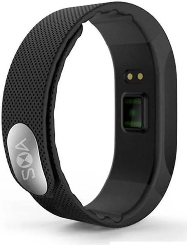 Alt view image 3 of 7 - SMA07 Fitness Tracker OLED Bluetooth Smart Bracelet, IP67 Waterproof, Support Activity Tracker / Heart Rate Monitor / Anti-lost / Sedentary Alert (Black)