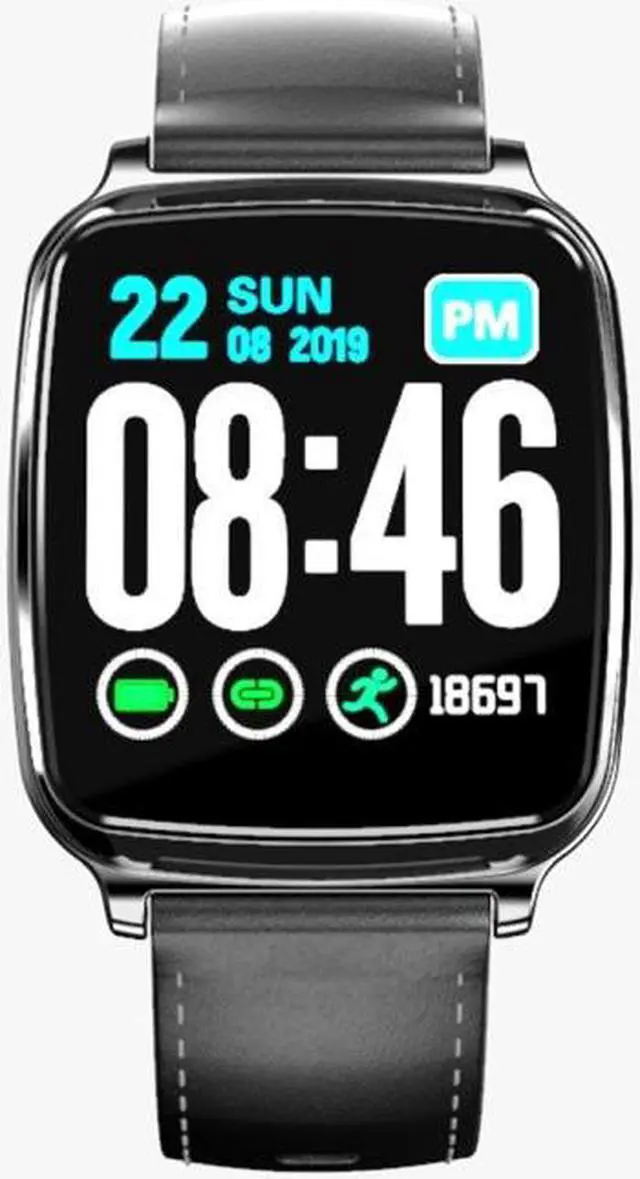 Alt view image 2 of 7 - M8 1.3 inch IPS Color Screen Smart Bracelet IP67 Waterproof, Support Step Counting / Call Reminder / Heart Rate Monitoring / Sleep Monitoring (Black)