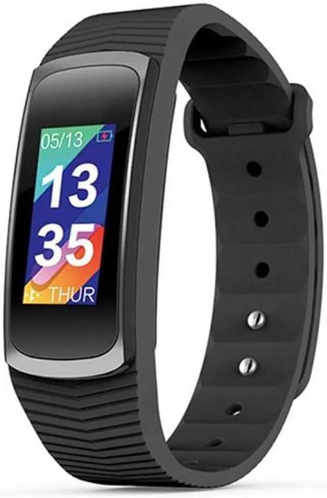 Alt view image 3 of 7 - SMA-B3 Fitness Tracker 0.96 inch Bluetooth Smart Bracelet, IP67 Waterproof, Support Activity Traker / Heart Rate Monitor / Blood Pressure Monitor / Remote Capture (Black)