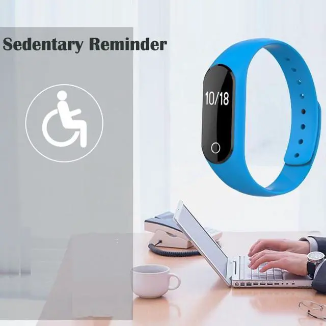 Alt view image 5 of 7 - TLW25 0.42 inch OLED Display Bluetooth Smart Bracelet, IP66 Waterproof, Support Heart Rate Monitor / Pedometer / Calls Remind / Sleep Monitor / Sedentary Reminder / Alarm / Remote Capture, C