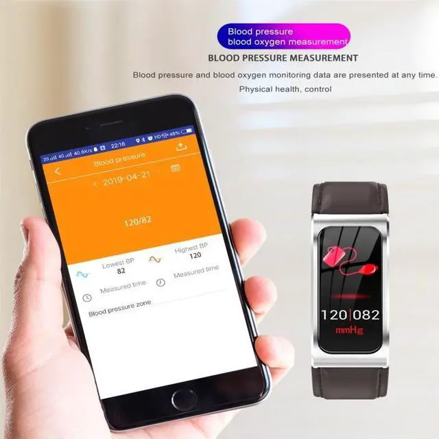 Alt view image 6 of 7 - AK12 1.14 inch IPS Color Screen Smart Watch IP68 Waterproof,Silicone Watchband,Support Call Reminder /Heart Rate Monitoring/Blood Pressure Monitoring/Sleep Monitoring/Predict Menstrual Cycle