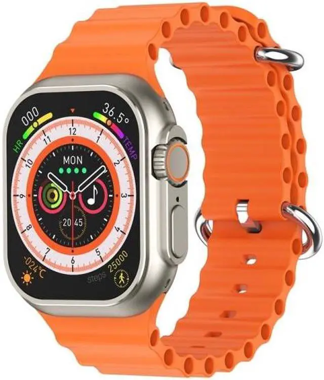Main image of W800 Ultra 2.02 inch Color Screen Smart Watch,Support Heart Rate Monitoring / Blood Pressure Monitoring (Orange)