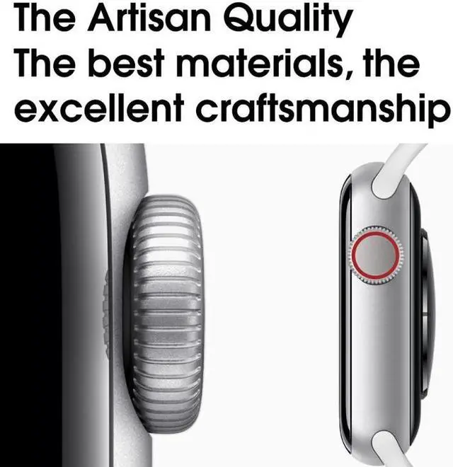 Alt view image 5 of 7 - W46 1.75 inch IPS Color Screen IP68 Waterproof Smart Watch, Support Sleep Monitor / Heart Rate Monitor / Blood Pressure Monitoring W46 (Silver)