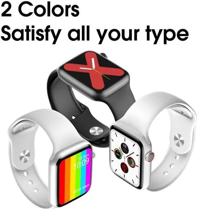 Alt view image 6 of 7 - W46 1.75 inch IPS Color Screen IP68 Waterproof Smart Watch, Support Sleep Monitor / Heart Rate Monitor / Blood Pressure Monitoring W46 (Silver)