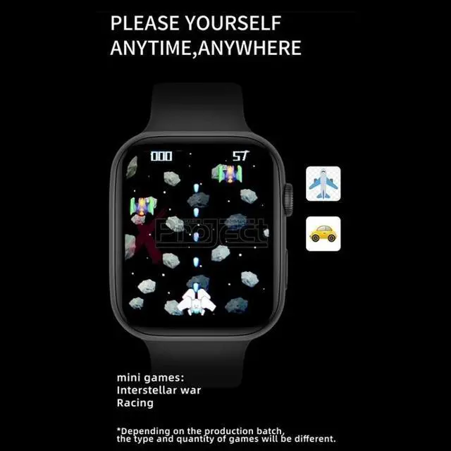 Alt view image 4 of 7 - i7 PRO+ 1.75 inch Color Screen Smart Watch, Support Bluetooth Calling / Heart Rate Monitoring (Black)