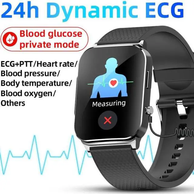 Alt view image 2 of 7 - EP03 1.83 inch Color Screen Smart Watch,Support Heart Rate Monitoring / Blood Pressure Monitoring (Silver)