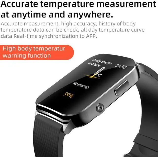 Alt view image 5 of 7 - EP03 1.83 inch Color Screen Smart Watch,Support Heart Rate Monitoring / Blood Pressure Monitoring (Silver)
