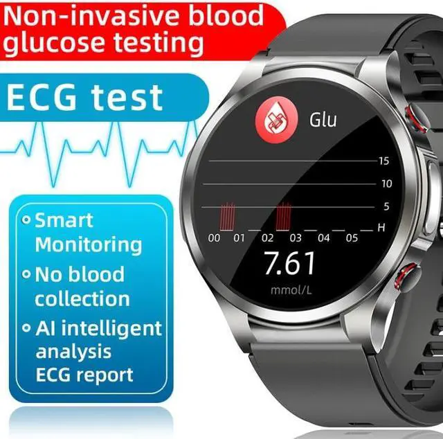 Alt view image 2 of 7 - W11 1.32 inch Color Screen Smart Watch,Support Heart Rate Monitoring / Blood Pressure Monitoring (Black)