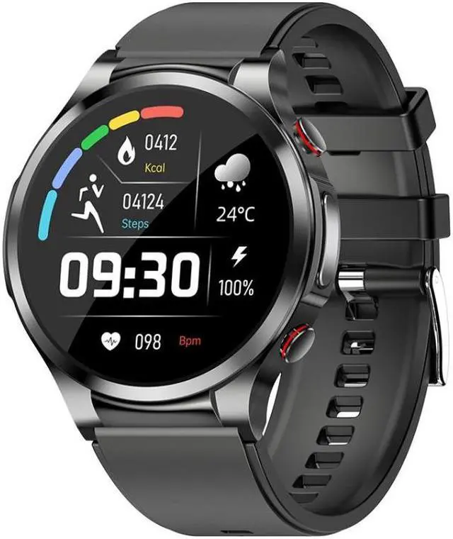 Main image of W11 1.32 inch Color Screen Smart Watch,Support Heart Rate Monitoring / Blood Pressure Monitoring (Black)