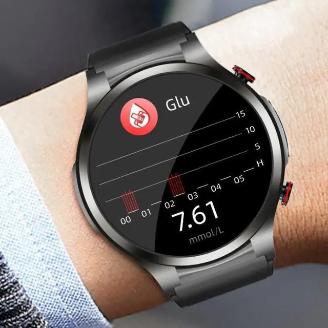 Alt view image 5 of 7 - W11 1.32 inch Color Screen Smart Watch,Support Heart Rate Monitoring / Blood Pressure Monitoring (Black)