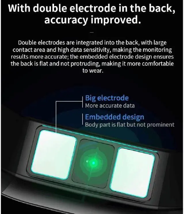Alt view image 5 of 7 - X1 1.08 inch Color Screen IP67 Waterproof Smart Watch Wristband,Support Message Reminder / Heart Rate Monitor / Blood Oxygen Monitoring / Blood Pressure Monitoring/ Sleeping Monitoring (Blac