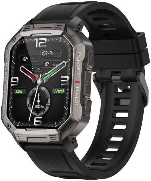 Main image of NX3 1.83 inch Color Screen Smart Watch,Support Heart Rate Monitoring/Blood Pressure Monitoring (Black)