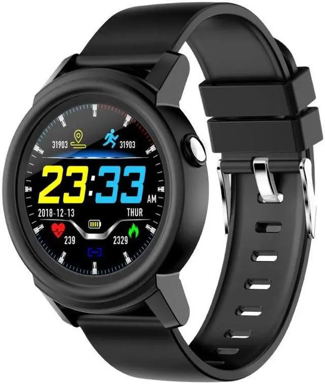 Main image of DK02 1.3 inches IPS Color Screen Smart Bracelet IP67 Waterproof, Support Call Reminder /Heart Rate Monitoring /Sleep Monitoring / Sedentary Reminder (Black)