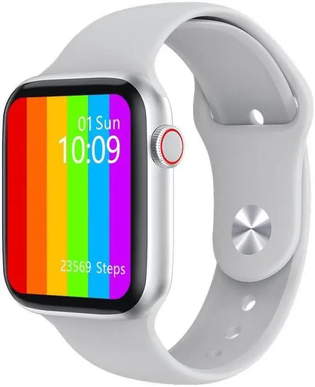 Main image of W46 1.75 inch IPS Color Screen IP68 Waterproof Smart Watch, Support Sleep Monitor / Heart Rate Monitor / Blood Pressure Monitoring W46 (Silver)