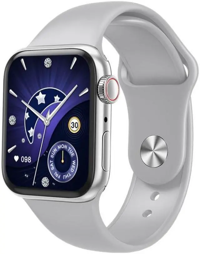 Main image of DT200 1.72 inch Color Screen Smart Watch, IP67 Waterproof,Support Temperature Monitoring/Heart Rate Monitoring/Blood Pressure Monitoring/Blood Oxygen Monitoring/Sleep Monitoring (White)