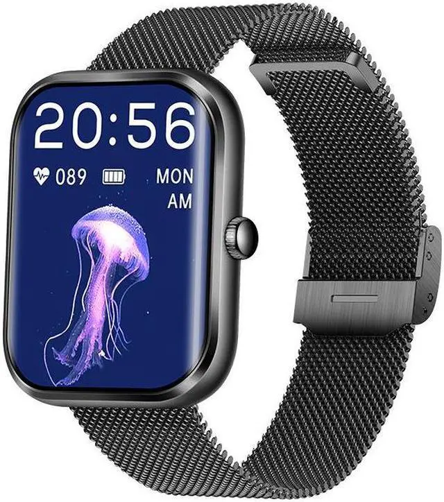 Alt view image 5 of 7 - Ak58 Bluetooth Calling Smart Watch 1.96-Inch Heart Rate Blood Pressure More Than Sport Smart Watch (Silver)