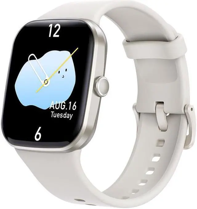 Alt view image 3 of 7 - Q32 Waterproof Bluetooth Calling Smart Watch Heart Rate Blood Pressure Blood Oxygen Monitor Music Multi Sport Smart Watch (Blue) Black