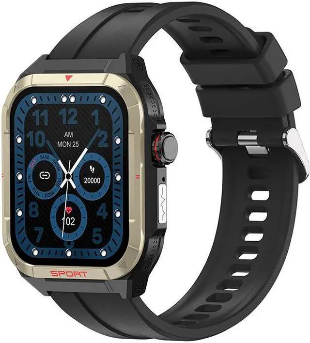 Alt view image 3 of 7 - E01 Bluetooth Calling Smart Watch Ecg Blood Glucose Heart Rate Blood Pressure Health Monitoring Multi-Sports Watch (Green)
