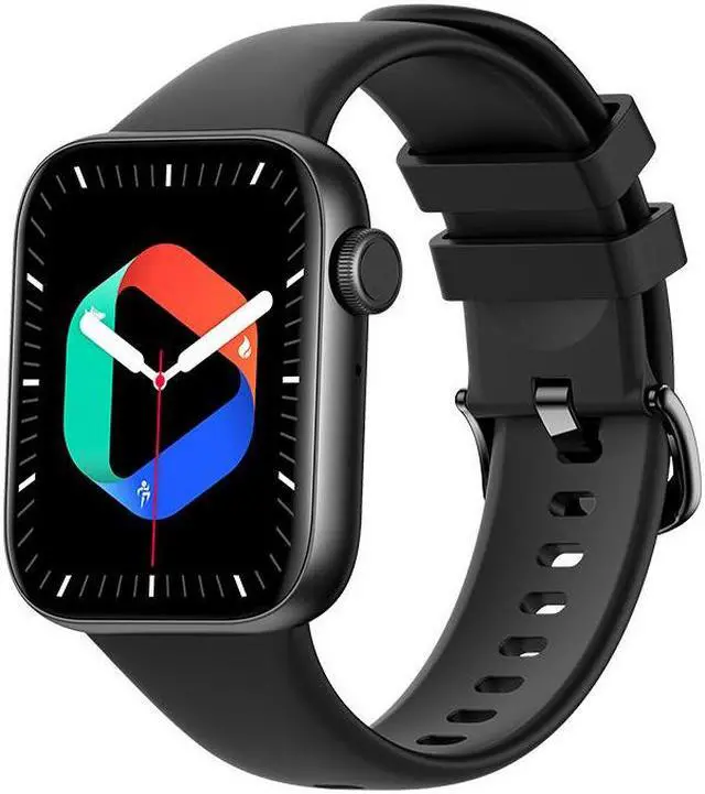 Alt view image 6 of 7 - P45l31 Bluetooth Call Smartwatch Heart Rate Blood Pressure Multi-Exercise Female Transcoder Smartwatch (Blue) Black