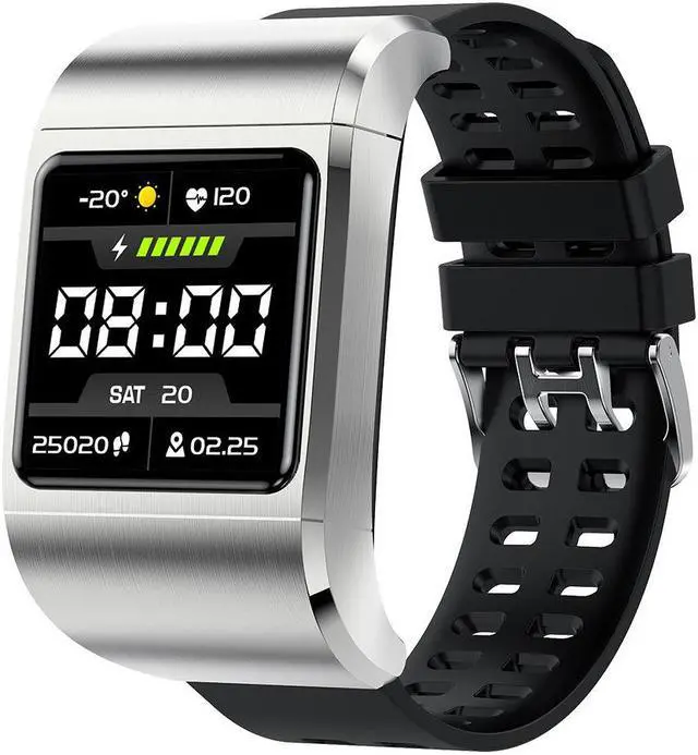 Main image of G36pro Smart Bracelet Bluetooth Phone Headset 2-In-1 Color Screen Heart Rate Bracelet Blood Pressure Monitoring Sports Bracelet (Silver)